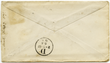 old fashioned envelope